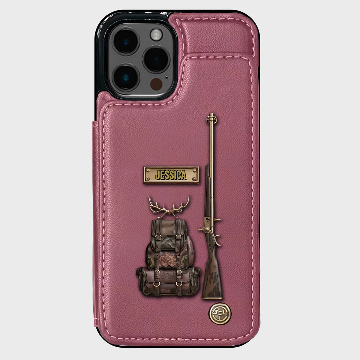 Luxury Gift For Hunter - Personalized Hunting Wallet Phone Case