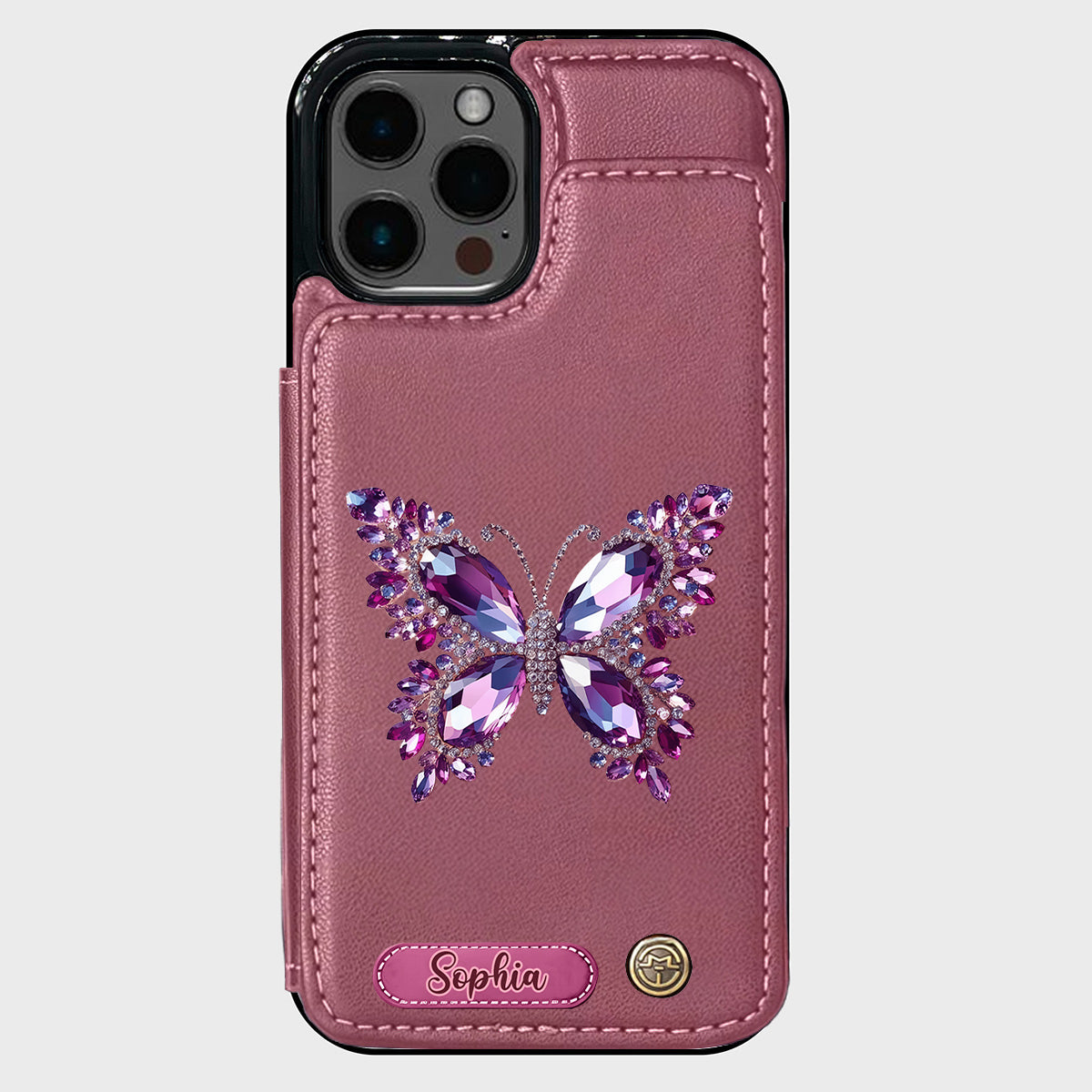 Wunderschöner Schmetterling – personalisierte Schmetterlings-Handyhülle