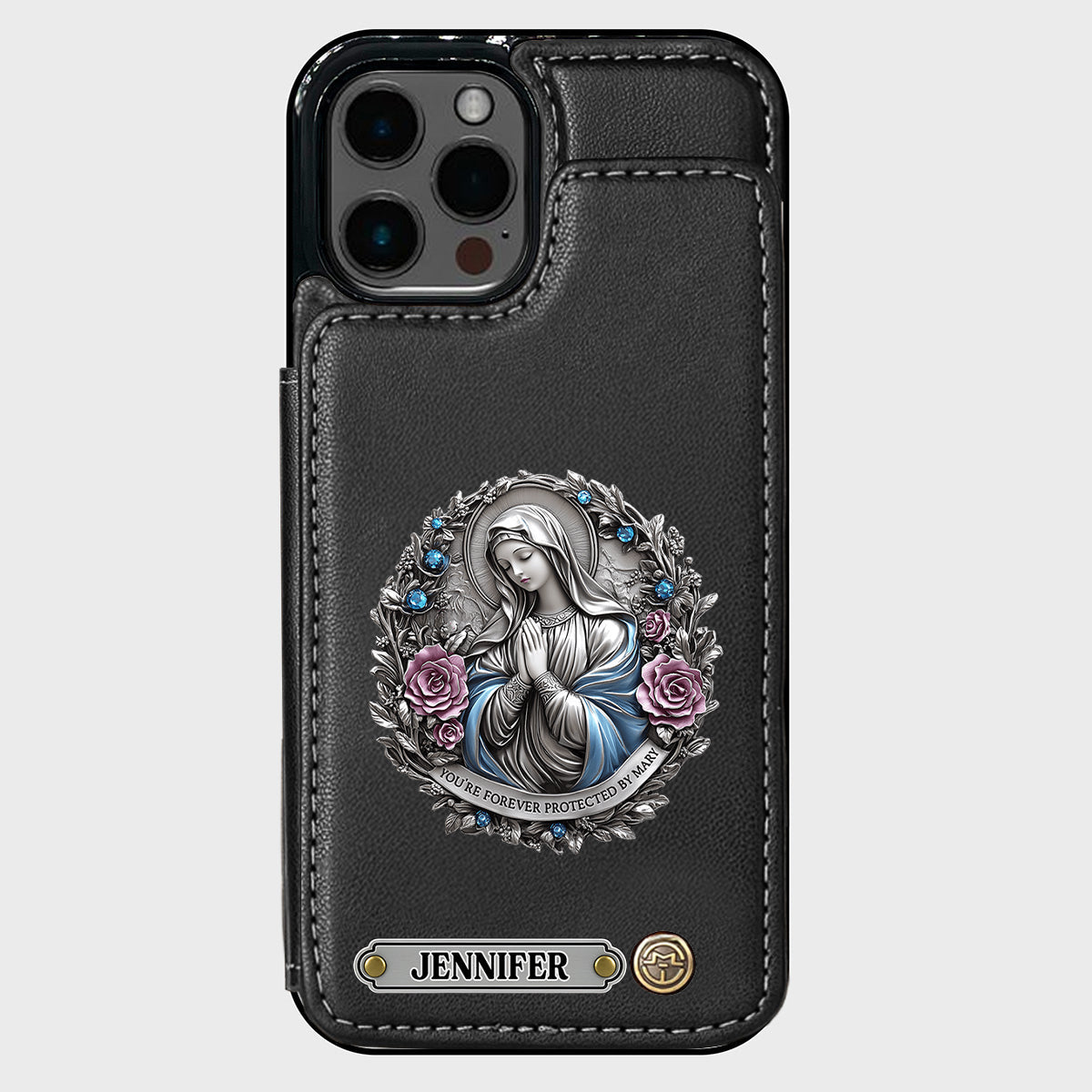 Eternal Faith - Personalized Christian Wallet Phone Case