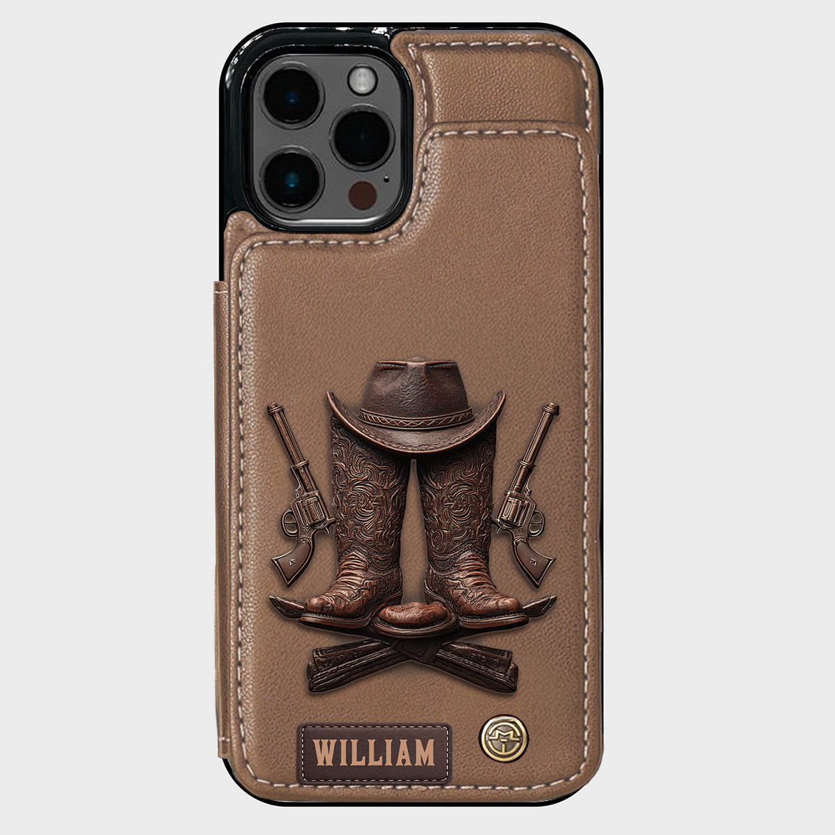 Western Spirit – Personalisierte Handyhülle im Western-Look