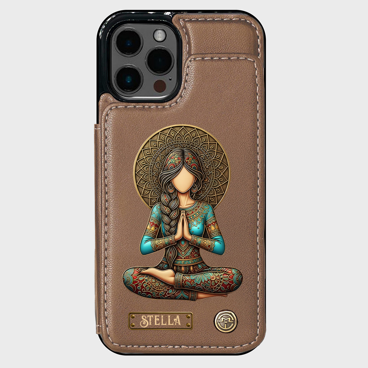 Lose Your Mind Find Your Soul - Personalized Yoga Wallet Phone Case