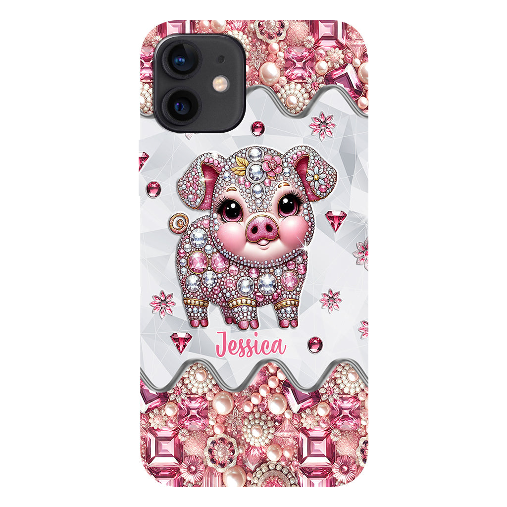 Cute Pig - Personalized Pig Lover Full Print Phone Case