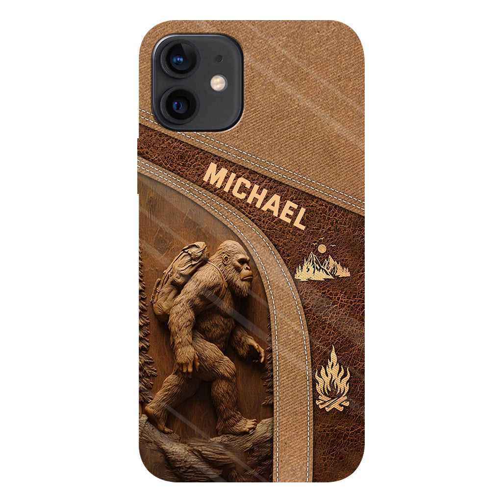 Sasquatch - Personalized Hiking Full Print Phone Case