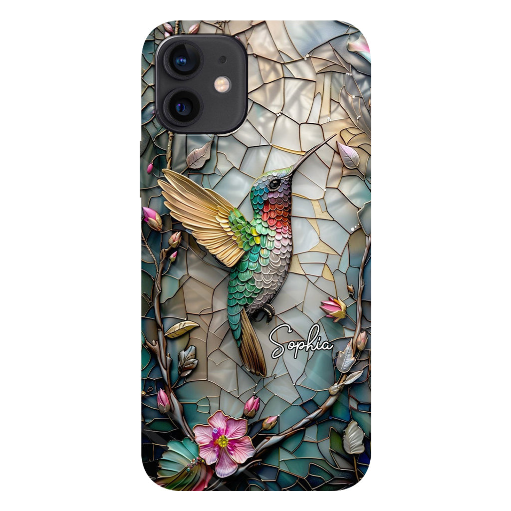 Artistic Hummingbird - Personalized Gardening Full Print Phone Case