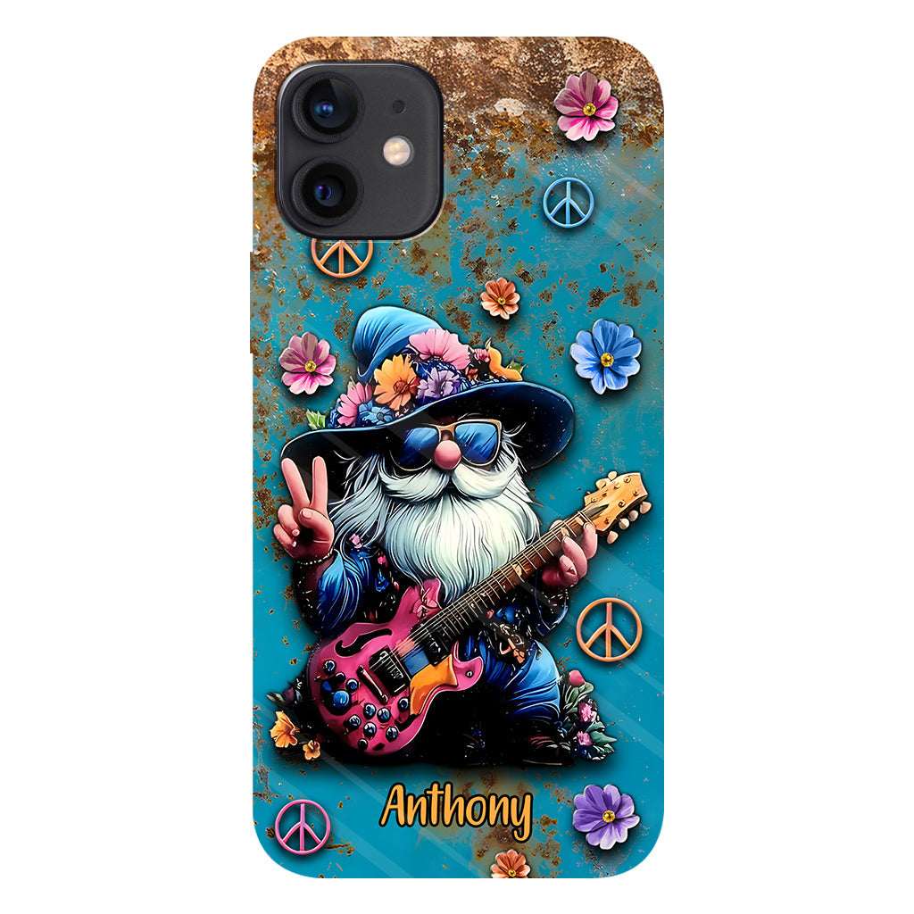 Hippie Gnome - Personalized Hippie Full Print Phone Case