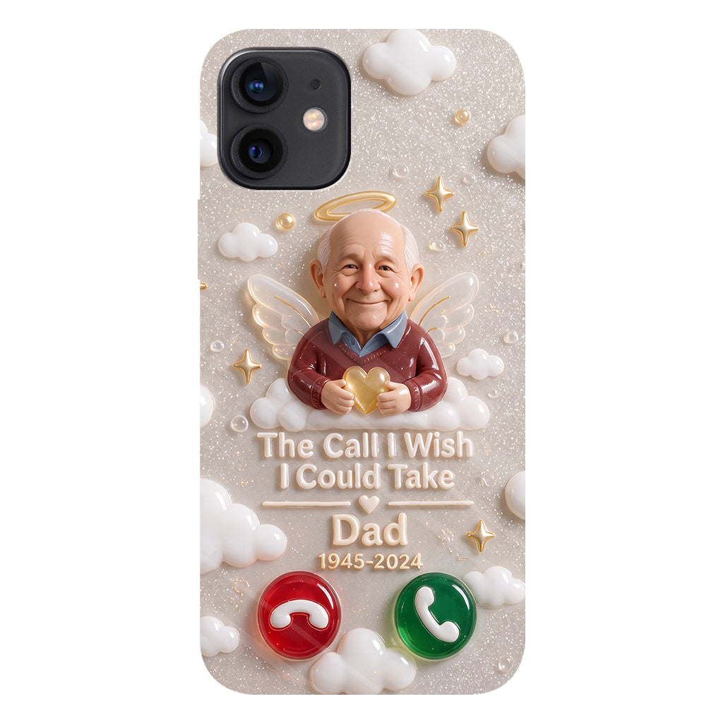 The Call I Wish I Could Take - Personalized Memorial Clear Phone Case