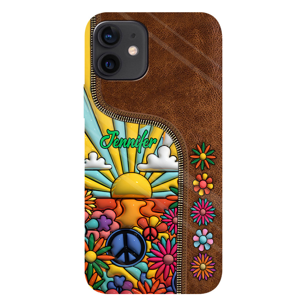 Hippie Soul - Personalized Hippie Full Print Phone Case