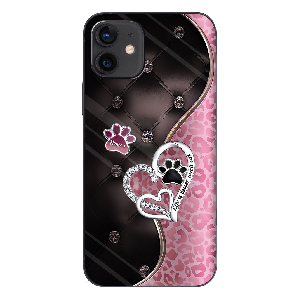 Cat Mom - Personalized Cat Phone Case