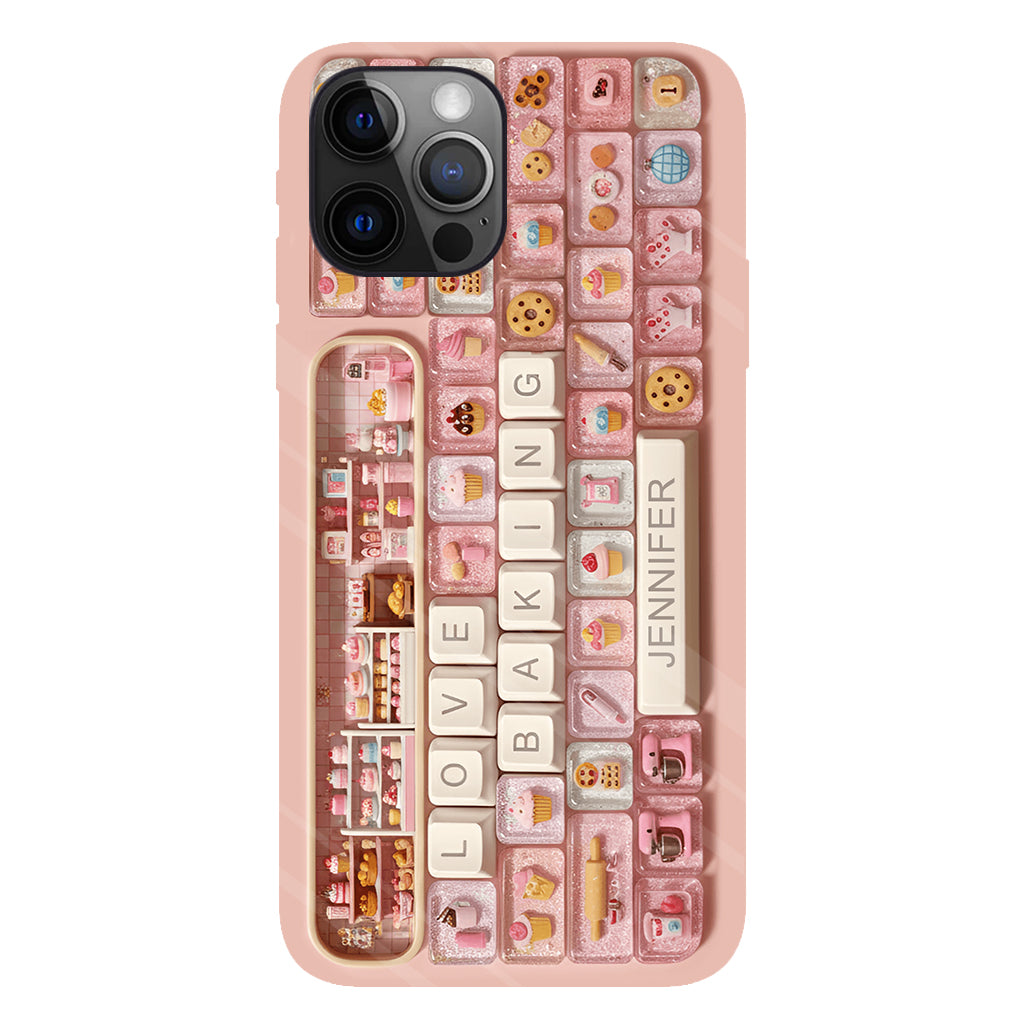 Love Baking - Personalized Baking Full Print Phone Case