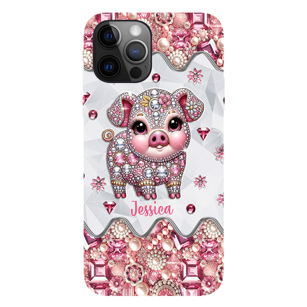 Cute Pig - Personalized Pig Lover Full Print Phone Case