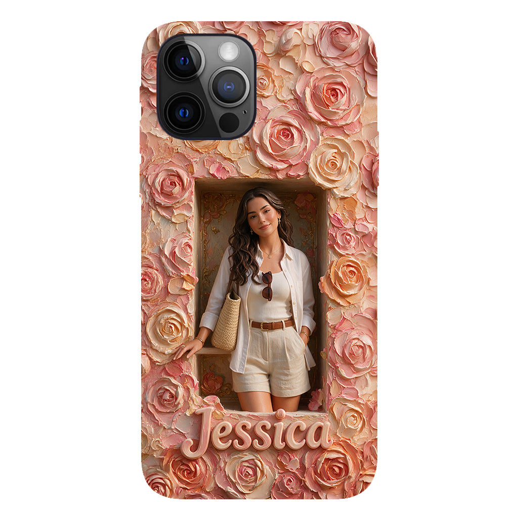 Beautiful Flowers - Personalized Birth Month Flower Full Print Phone Case