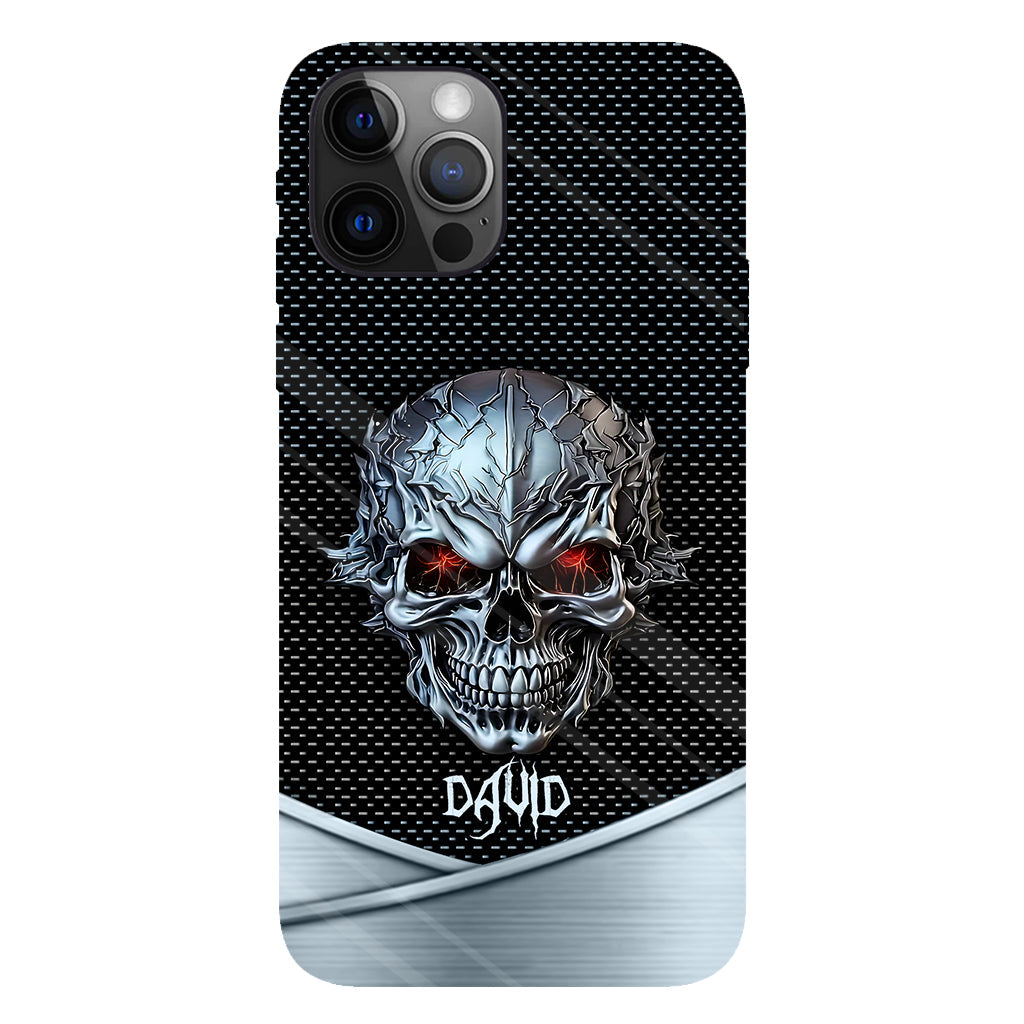 Cool Skull - Personalized Skull Full Print Phone Case