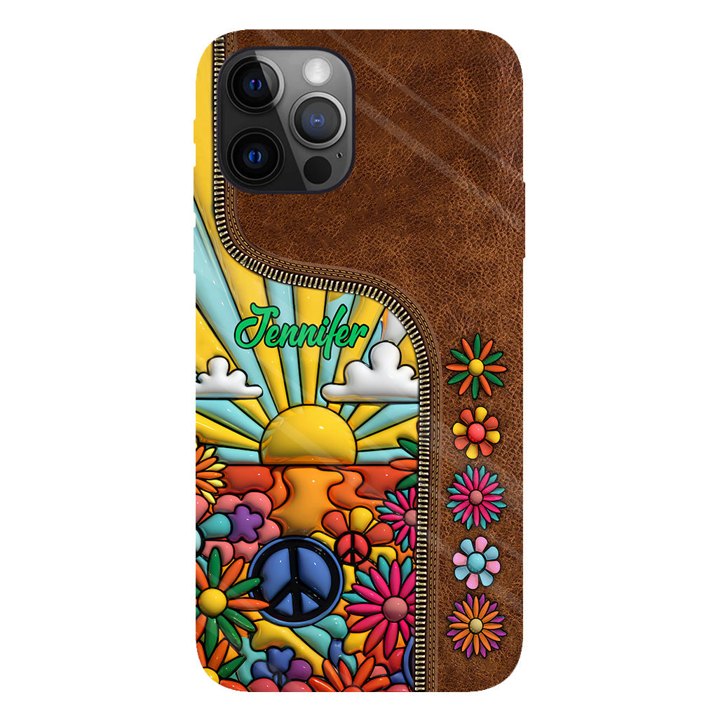 Hippie Soul - Personalized Hippie Full Print Phone Case