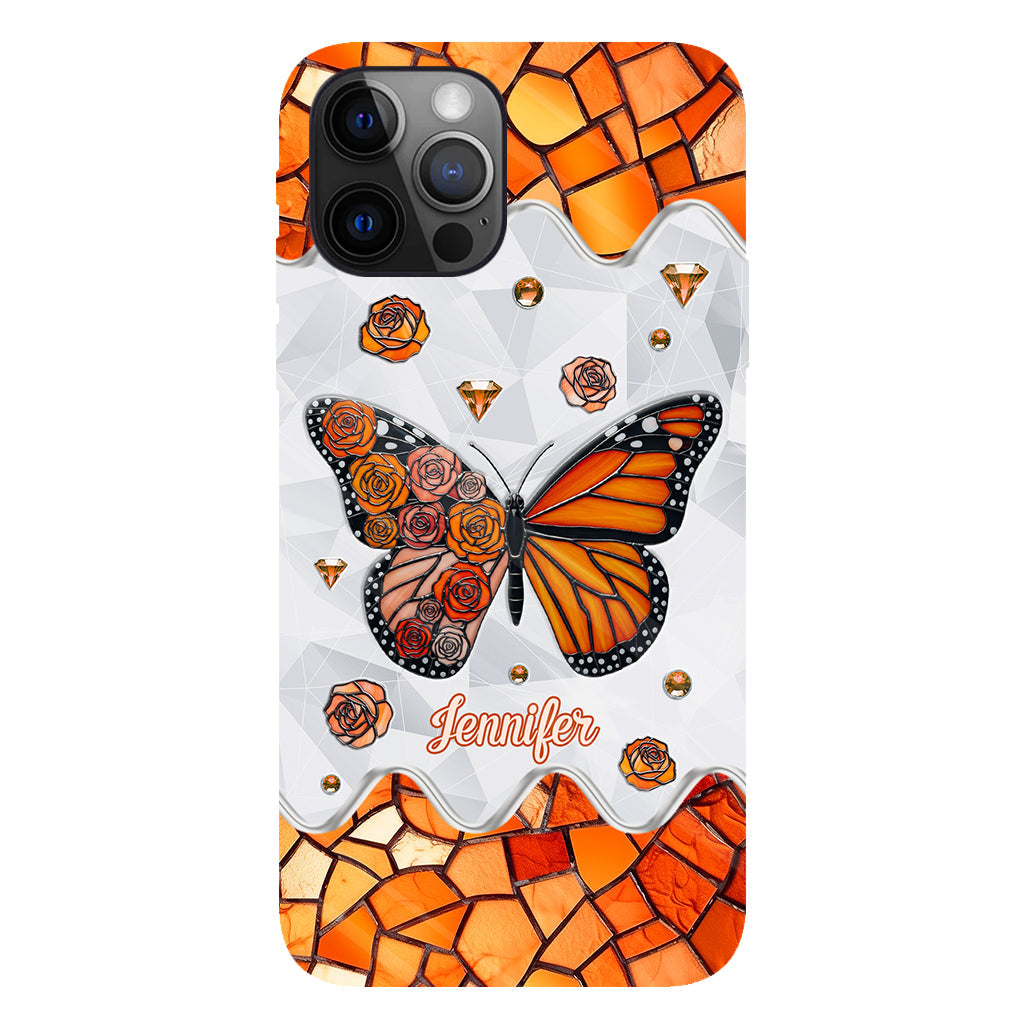 Wunderschöner Schmetterling – Personalisierte Handyhülle mit Schmetterlingsmotiv