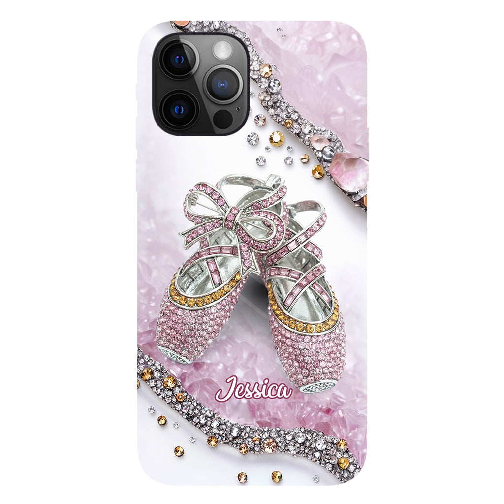 Cute Ballet Shoes - Personalized Ballet Full Print Phone Case