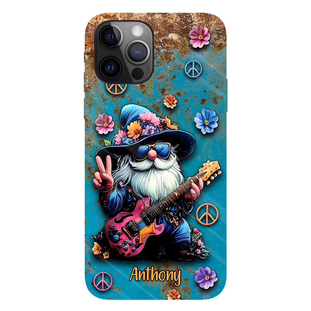 Hippie Gnome - Personalized Hippie Full Print Phone Case