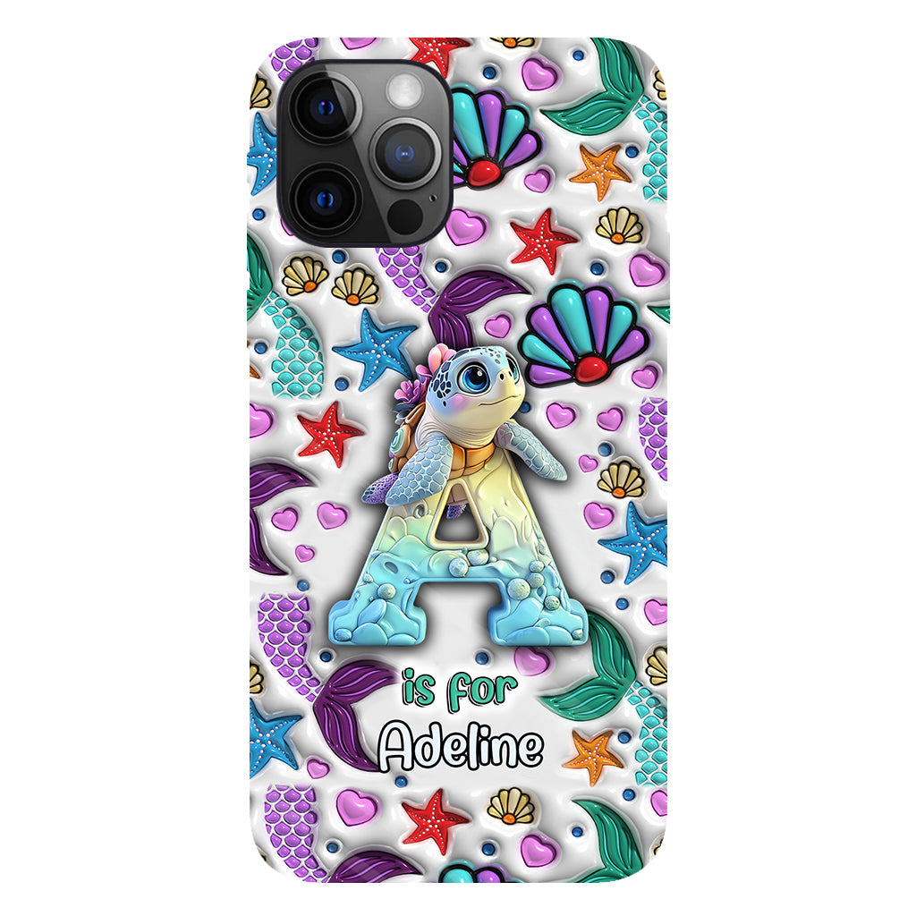 Cute Turtles - Personalized Turtle Full Print Phone Case