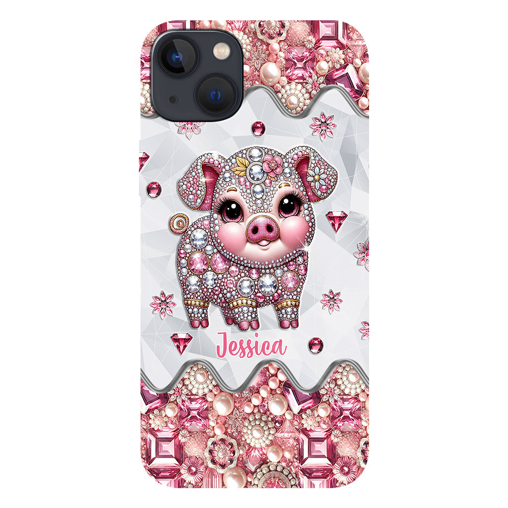 Cute Pig - Personalized Pig Lover Full Print Phone Case