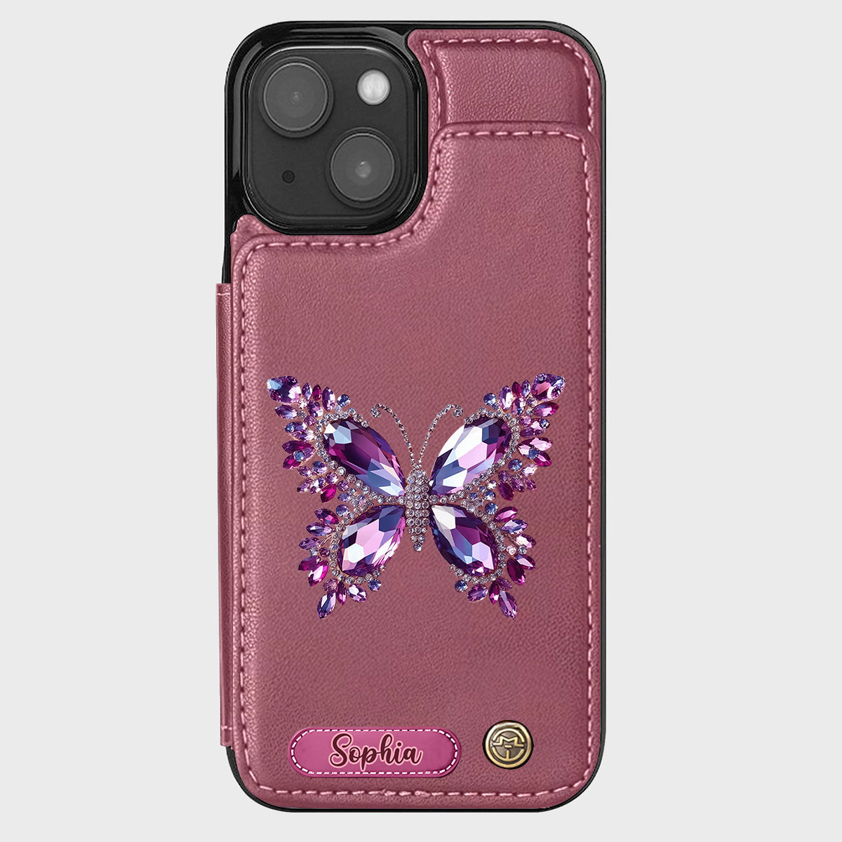 Wunderschöner Schmetterling – personalisierte Schmetterlings-Handyhülle