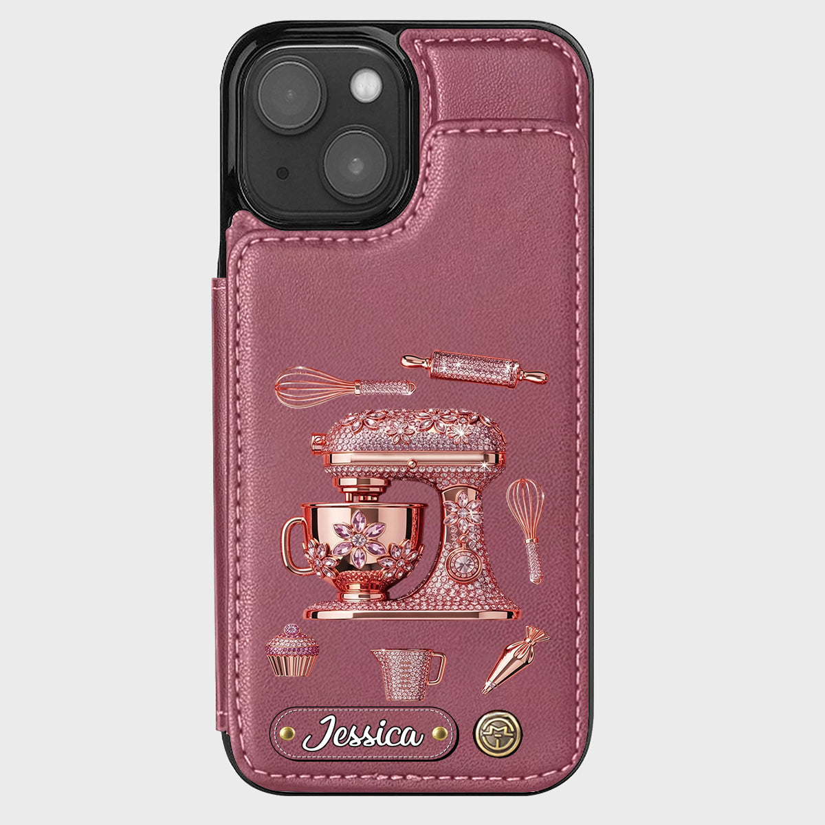 Love Baking - Personalized Baking Wallet Phone Case