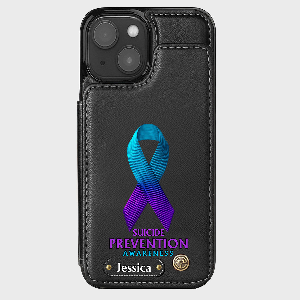 You Matter - Personalized Suicide Prevention Wallet Phone Case