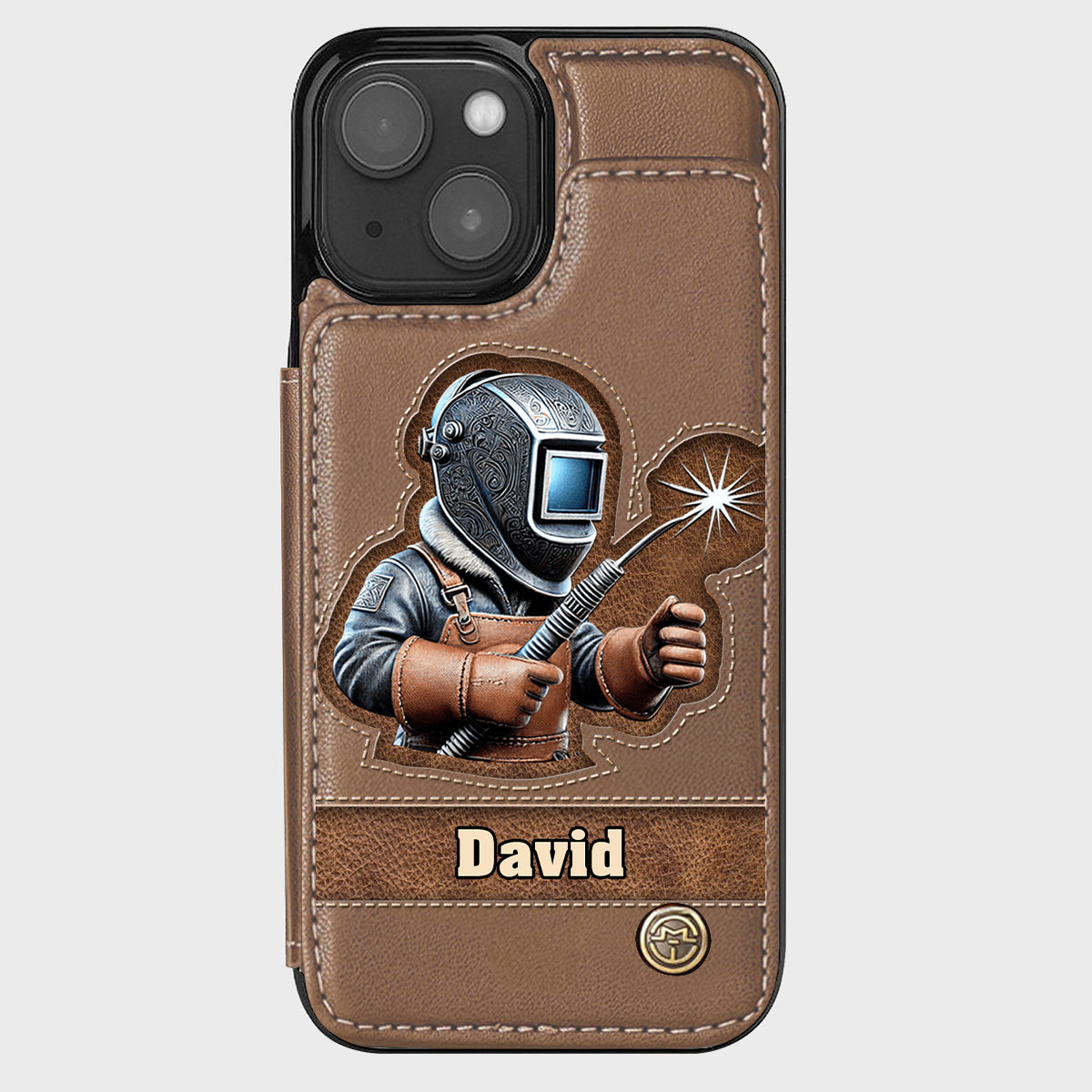 Aus Starken werden Schweißer – Personalisierte Handyhülle mit Schweißer-Motiv