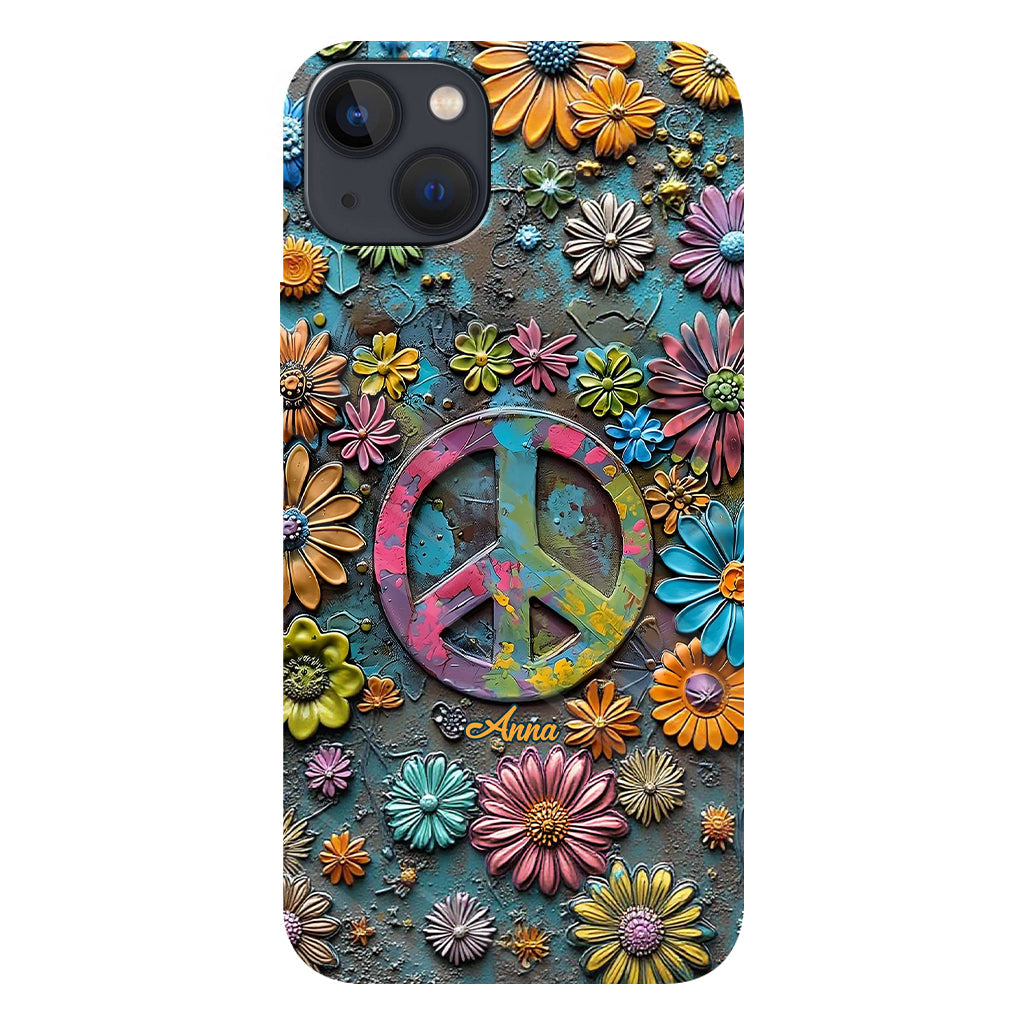 Hippie Soul - Personalized Hippie Full Print Phone Case