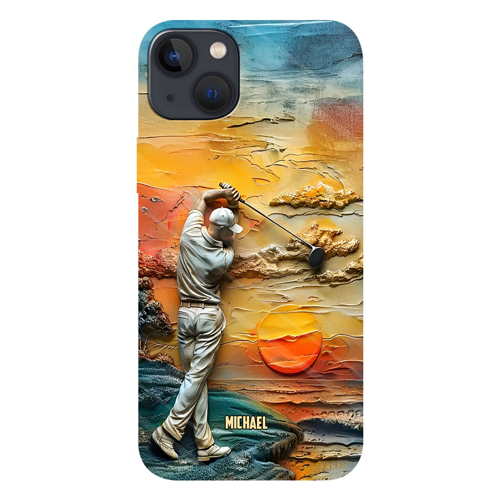 Golf Is My Life - Personalized Golf Full Print Phone Case