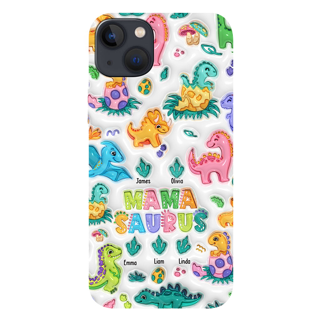 Mamasaurus - Personalized Mother Full Print Phone Case