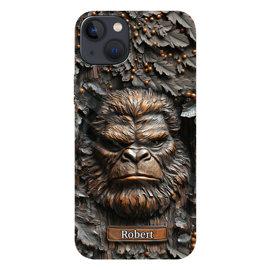 Sasquatch - Personalized Camping Full Print Phone Case