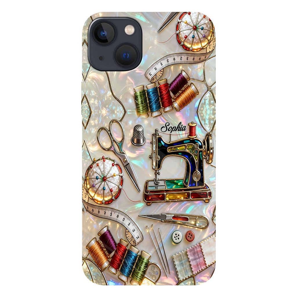 Love Sewing - Personalized Sewing Full Print Phone Case