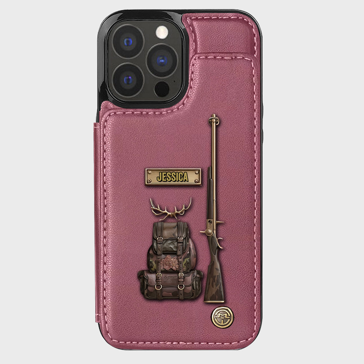 Luxury Gift For Hunter - Personalized Hunting Wallet Phone Case