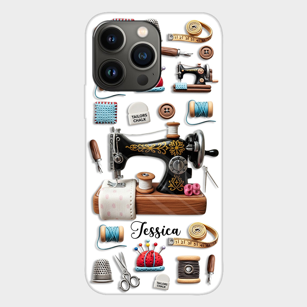 Stunning Sewing Machine - Personalized Sewing Full Print Phone Case