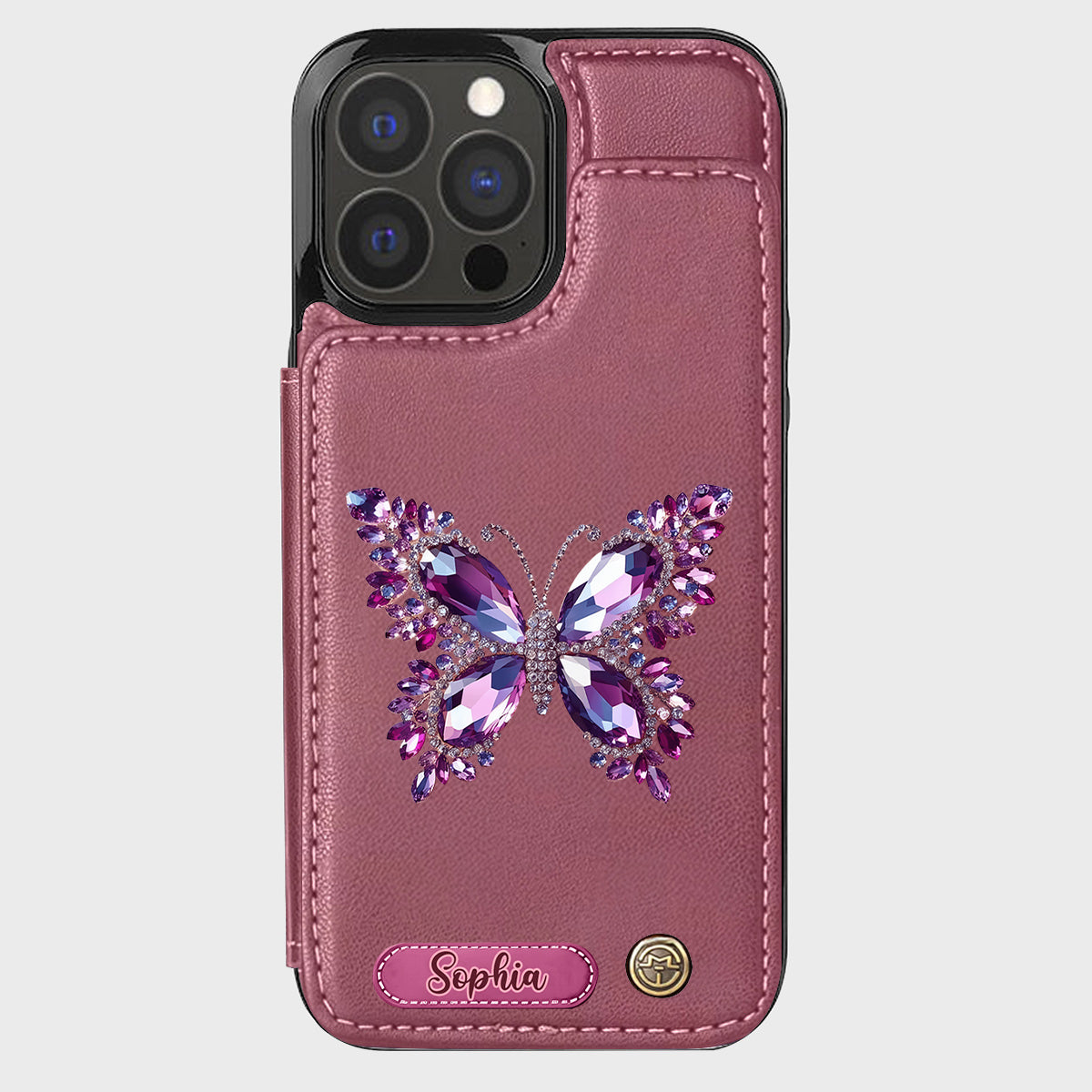 Wunderschöner Schmetterling – personalisierte Schmetterlings-Handyhülle