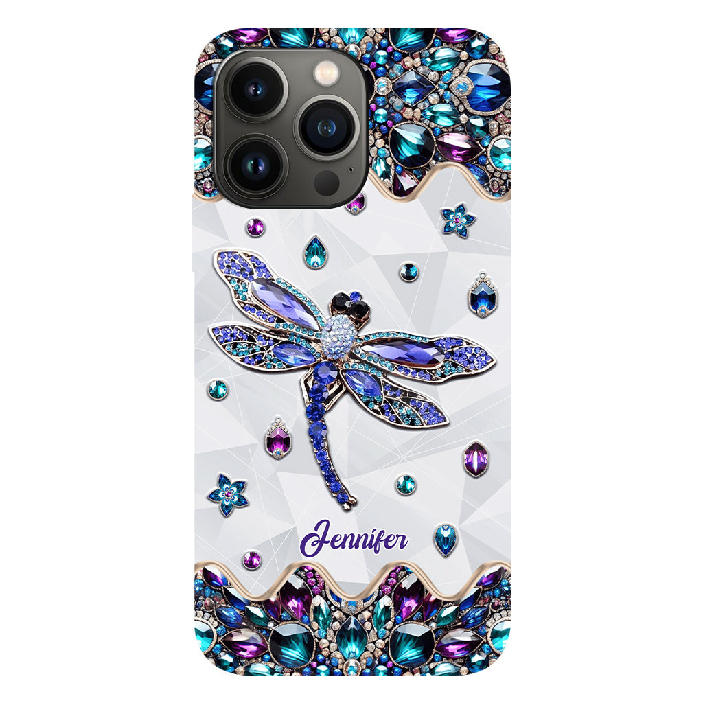 Love Dragonfly - Personalized Dragonfly Full Print Phone Case