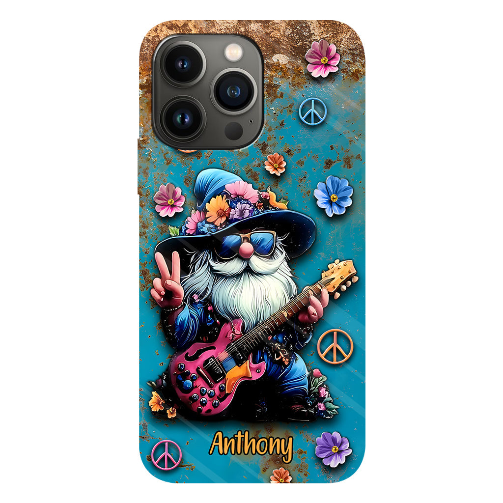 Hippie Gnome - Personalized Hippie Full Print Phone Case