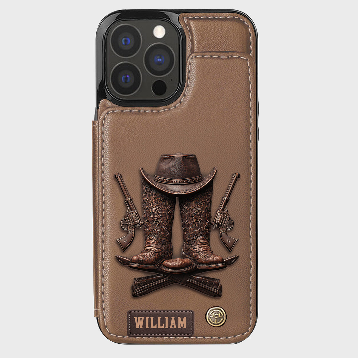 Western Spirit – Personalisierte Handyhülle im Western-Look