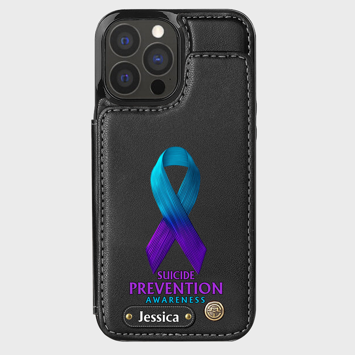 You Matter - Personalized Suicide Prevention Wallet Phone Case
