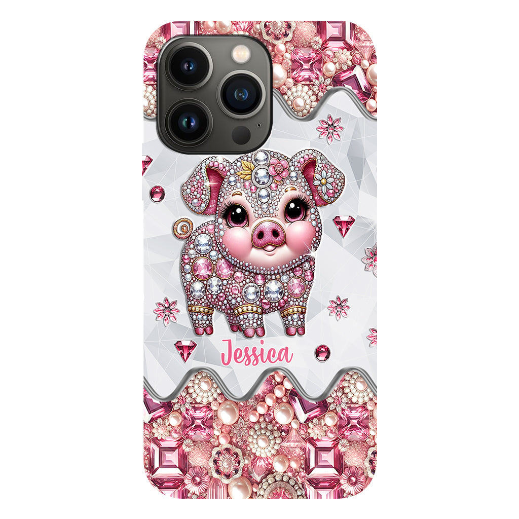 Cute Pig - Personalized Pig Lover Full Print Phone Case
