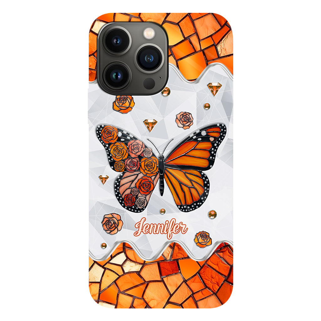 Wunderschöner Schmetterling – Personalisierte Handyhülle mit Schmetterlingsmotiv