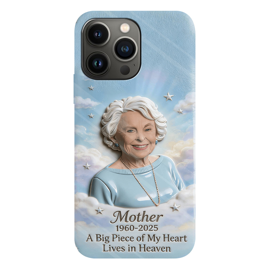 Custom Any Photo - A Big Piece Of My Heart - Personalized Memorial Full Print Phone Case