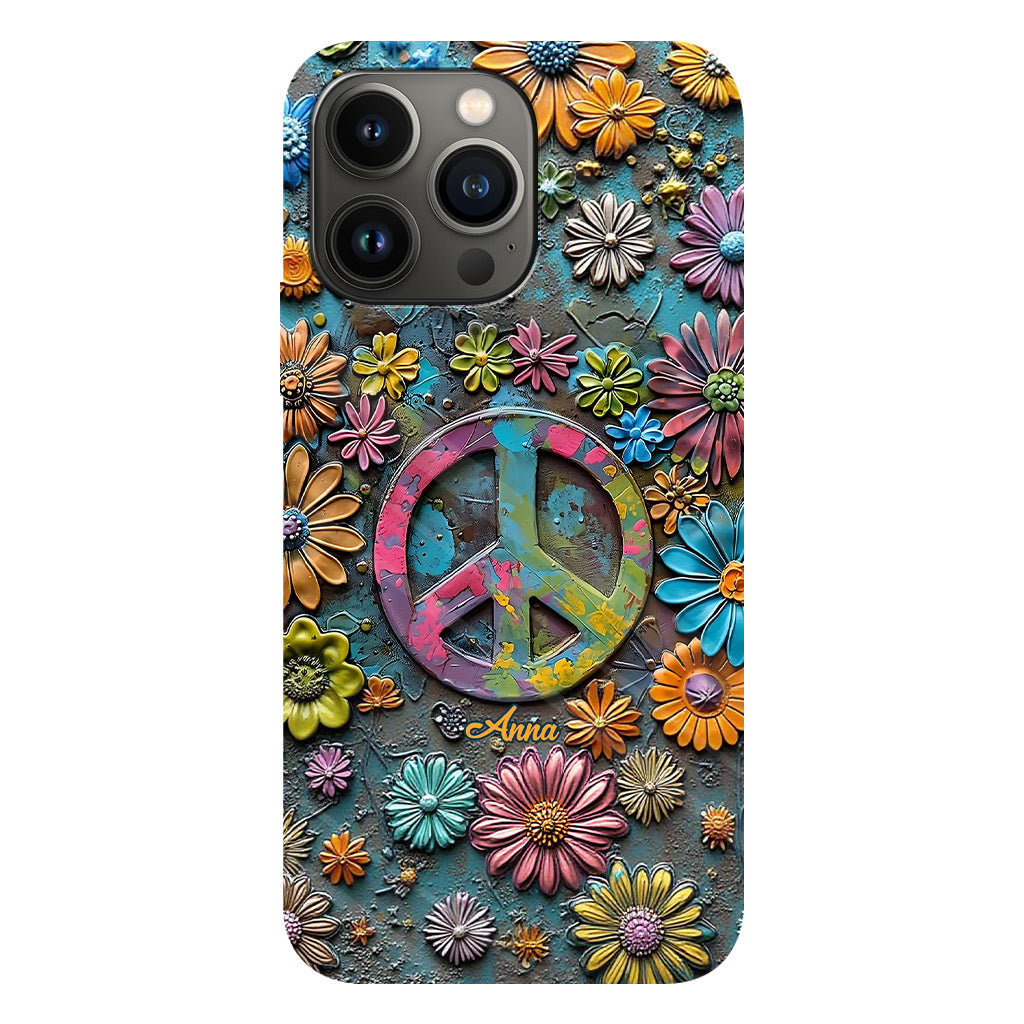 Hippie Soul - Personalized Hippie Full Print Phone Case