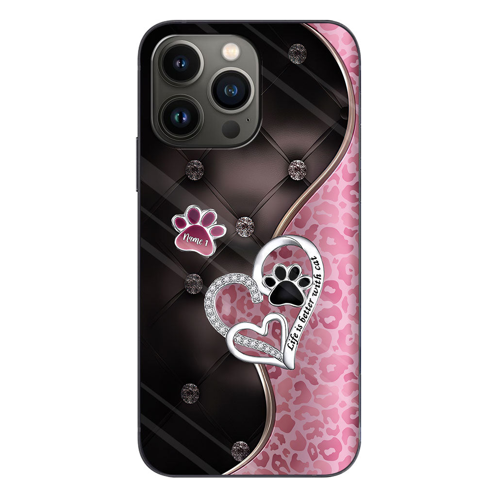 Cat Mom - Personalized Cat Phone Case