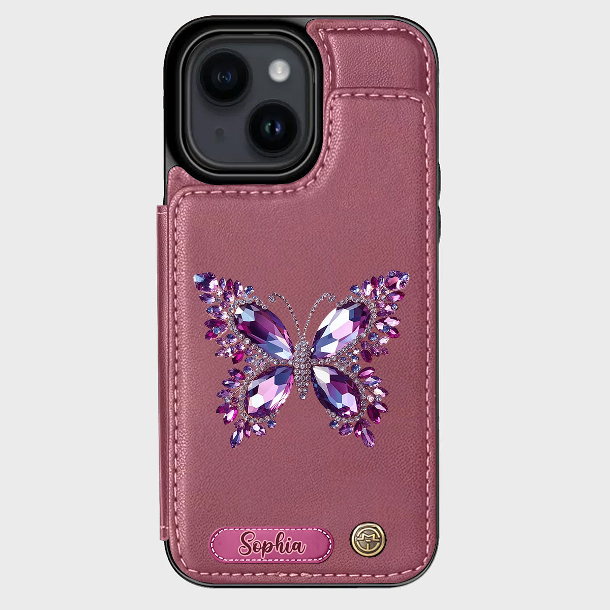 Wunderschöner Schmetterling – personalisierte Schmetterlings-Handyhülle