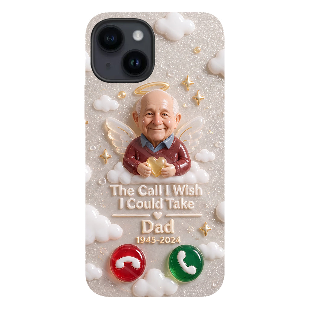 The Call I Wish I Could Take - Personalized Memorial Clear Phone Case