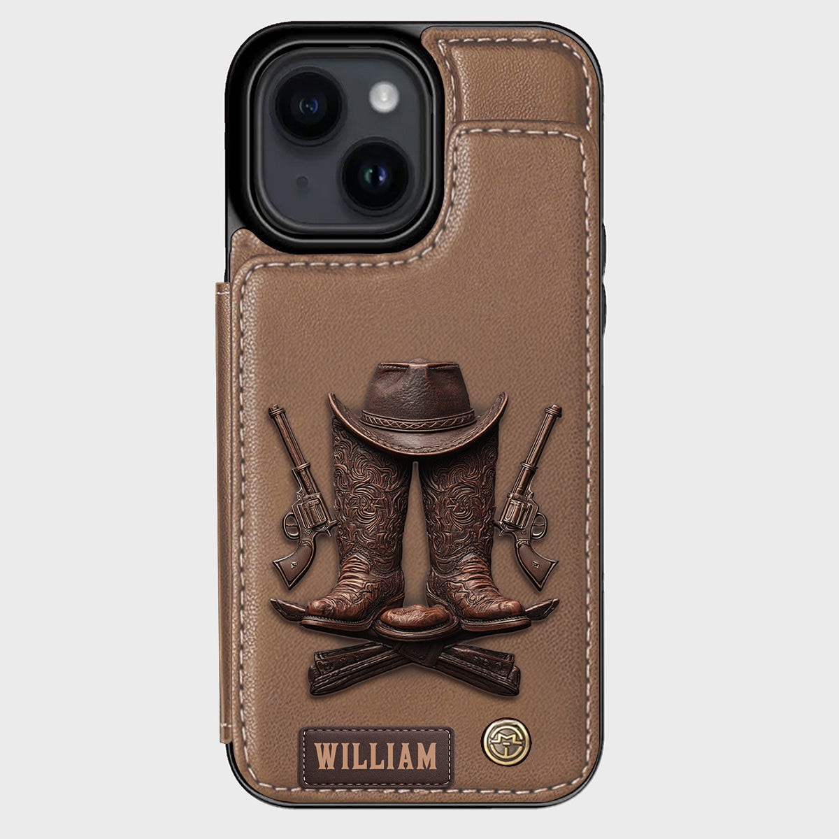 Western Spirit – Personalisierte Handyhülle im Western-Look
