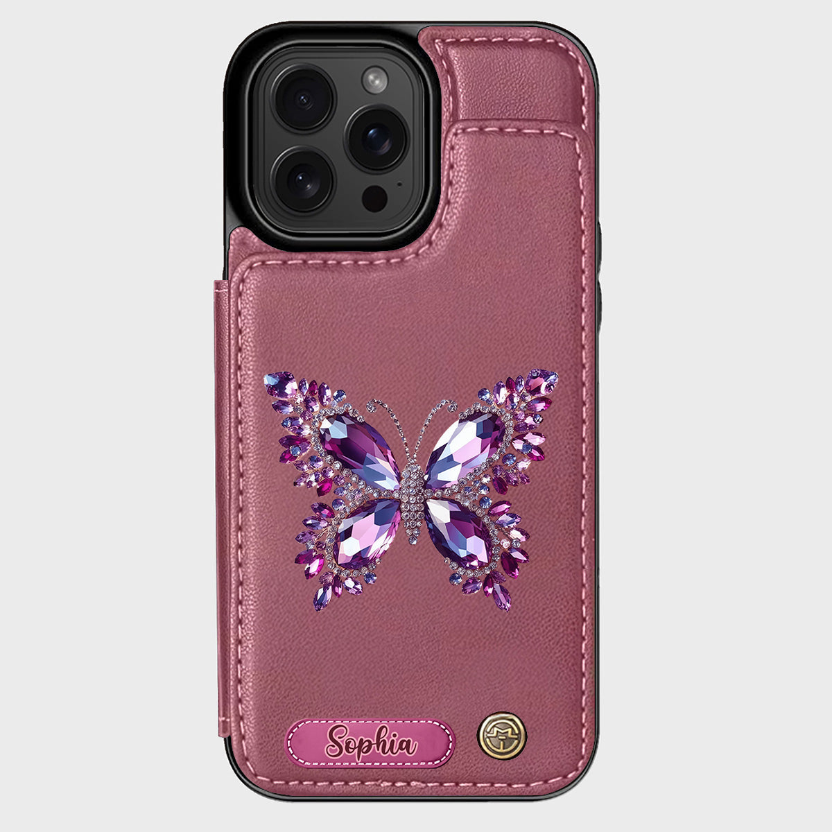 Wunderschöner Schmetterling – personalisierte Schmetterlings-Handyhülle