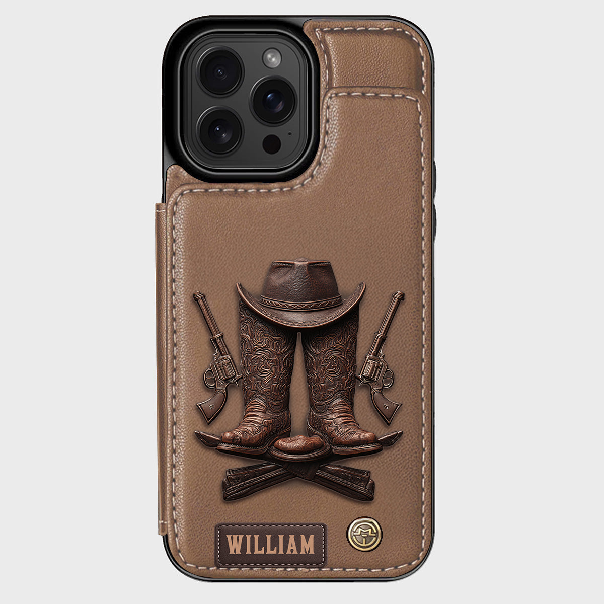 Western Spirit – Personalisierte Handyhülle im Western-Look