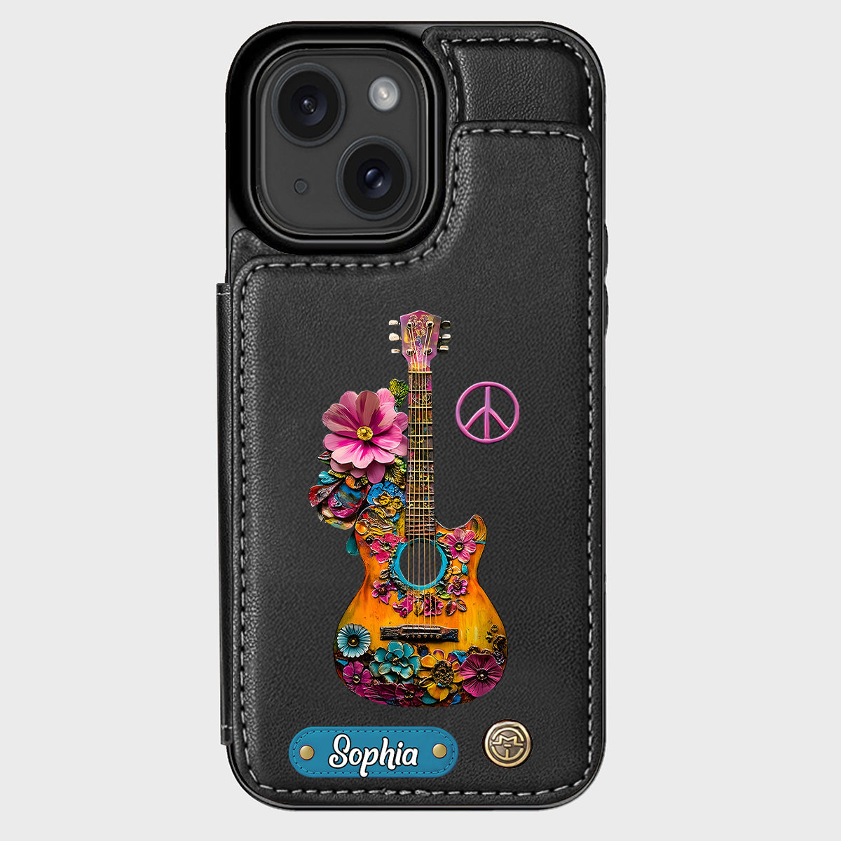Hippie Soul - Personalized Hippie Wallet Phone Case