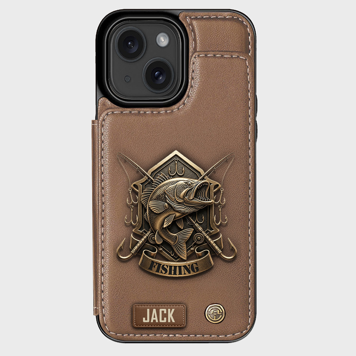 Fishing For Life - Personalized Fishing Wallet Phone Case